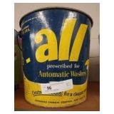 Vintage "ALL" Soap Pail