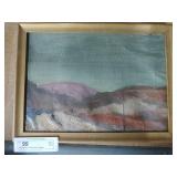 Original Oil on Canvas in Frame