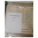 (12) 1875 Chester County Maps