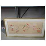 Oriental Print in Frame