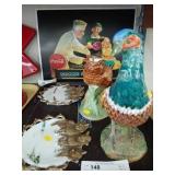 Pair of Porcelain Pheasant Figures