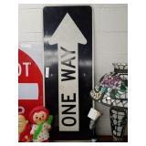 Aluminum "One Way" Traffic Sign
