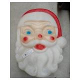 Vintage Electrified Santa Window Display