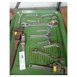 (15) Various Adjustable Wrenches