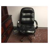 Leather Rolling Office Chair