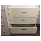 Steel 3-Drawer Metal File Cabinet
