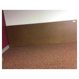 30"x96" Wooden Folding Table with Metal Base