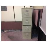 HON 4-Drawer Metal File Cabinet
