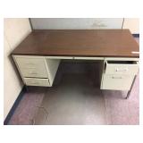 Double Pedestal Office Desk