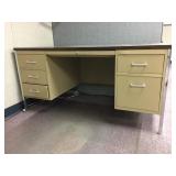 Double Pedestal Office Desk