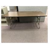 36"x72" Wooden Folding Table