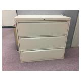 Metal 3-Drawer Lateral File