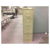 Cole 4-Drawer Metal File Cabinet