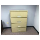 4-Drawer Metal Pull-Out Lateral File Cabinet