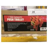 1 Ton Push Trolley