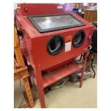 Central Pneumatic Sand Blast Cabinet