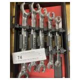5pc Craftsman Standard Flare Nut Wrench Set