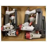 (4) Pneumatic Staplers & Brad Nailers