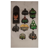 CAST IRON MATCH SAFES..REPROS CAST IRON MATCH SAFES..REPROS