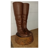 LR. CERAMIC BOOTS UMBRELLA STAND LR. CERAMIC BOOTS UMBRELLA STAND