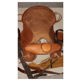 YOUTH WESTERN STYLE SADDLE.. YOUTH WESTERN STYLE SADDLE..