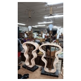 ONE OF THESE LAMPS HAS BEEN REPAIRED... ONE OF THESE LAMPS HAS BEEN REPAIRED...