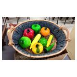 BASKET GLASS VEGGIES BASKET GLASS VEGGIES