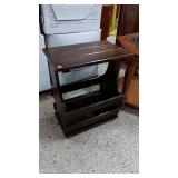 MAGAZINE RACK LAMP TABLE