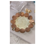 FOREIGN COIN ASHTRAY