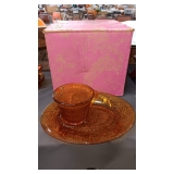 SET OF 4 SNACK SET IN ORIG. BOX