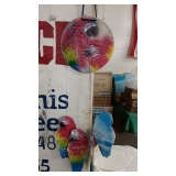 PARROT WIND CHIME MADE IN HAWAII