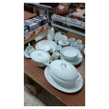 45 PCS. SET DINERWARE..NOT MARKED
