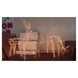 ALL LIGHTED LAWN DEER 1 MONEY