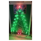 LIGHTED METAL LAWN TREE