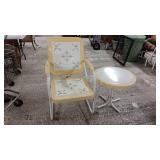 RETRO METAL PATIO SET...