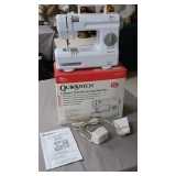 QUICK STITCH PORTABLE SEWING MACHINE..