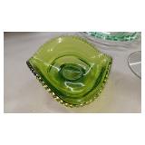 CUTE GREEN GLASS BOWL