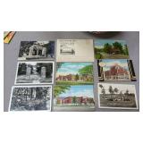 OLD INDIANA POST CARDS..1 MONEY