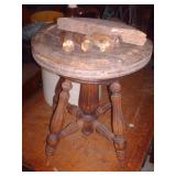 ROUGH..OLD PIANO STOOL ROUGH..OLD PIANO STOOL