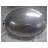 WAGNER ALUM ROASTER W/ LID WAGNER ALUM ROASTER W/ LID