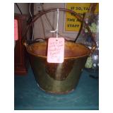 OLD BRASS BUCKET.. OLD BRASS BUCKET..