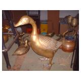 LG. BRASS GOOSE