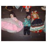 SEVERAL MADAME ALEXANDER MINI DOLLS... SEVERAL MADAME ALEXANDER MINI DOLLS...