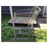 Mini grocery cart