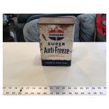 Vintage super anti-freeze tin