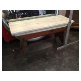 Painted bench