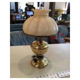 Solar electrified kerosene lamp