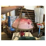 Hanging lamp w/ tote
