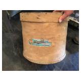 Davis Cheese Wisconsin wooden cheese box