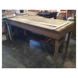 Primitive wooden table